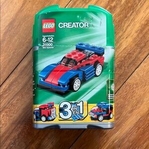 LEGO Creator 3-in-1 Mini Speeder - Red and Blue